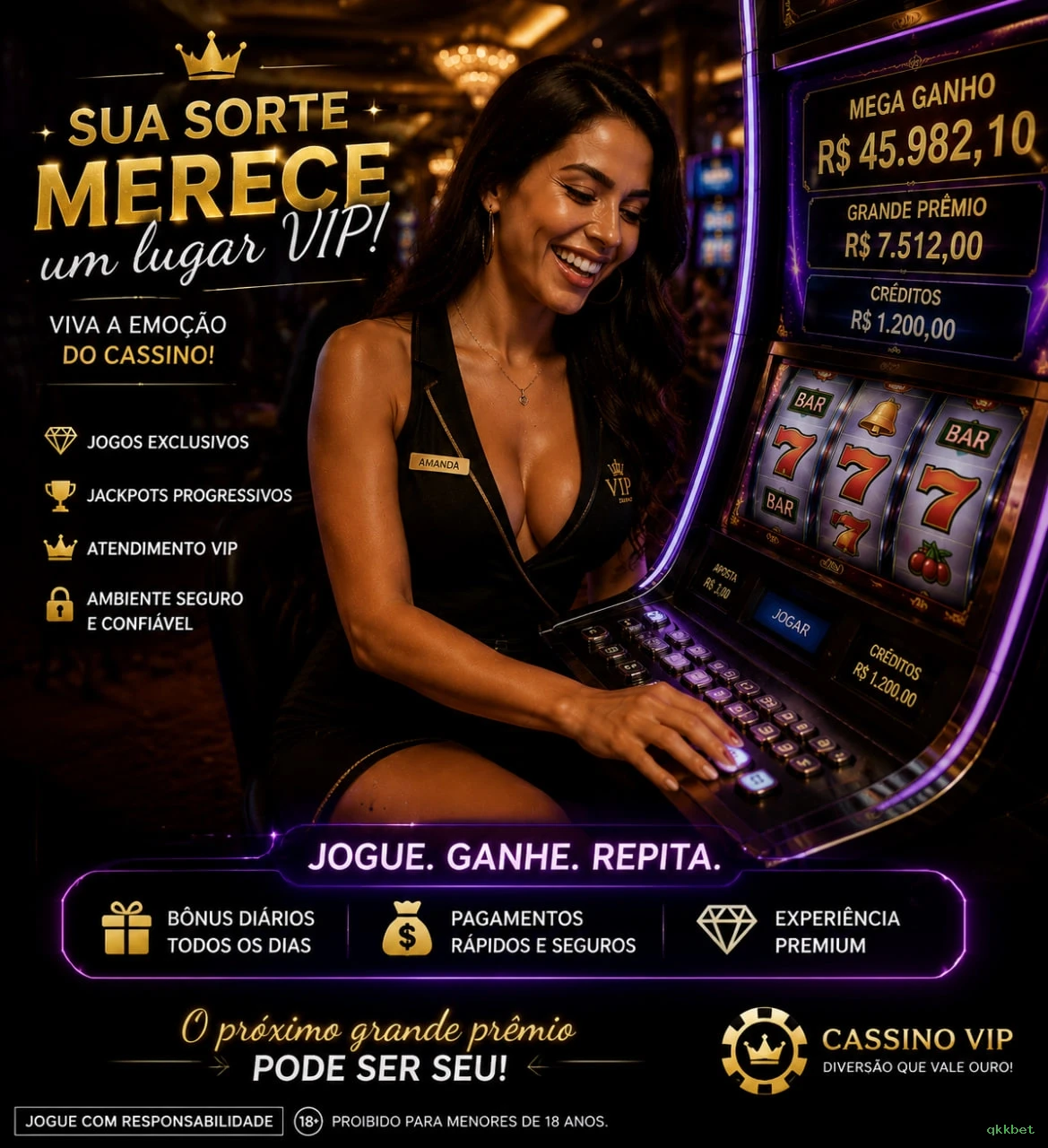 Maria Santos acumulou R$ 850K no Blackjack